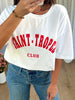 T-SHIRT SAINT TROPEZ CLUB BLANC