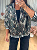 VESTE SEQUINS CAMOUFLAGE