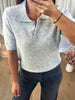 PULL POLO GRIS