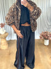 BLOUSON MOUMOUTE LEOPARD