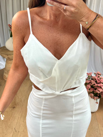 ROBE DOLCE BLANC