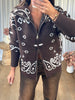GILET BANDANA CHOCO