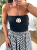 BUSTIER BIJOUX FLEUR