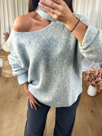 PULL PAULA GRIS