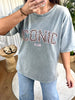 T-SHIRT ICONIC CLUB GRIS