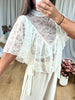 TOP FULL DENTELLE BLANC