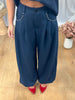 PANTALON RAPHAEL MARINE