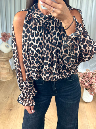 BLOUSE KATIA LÉOPARD