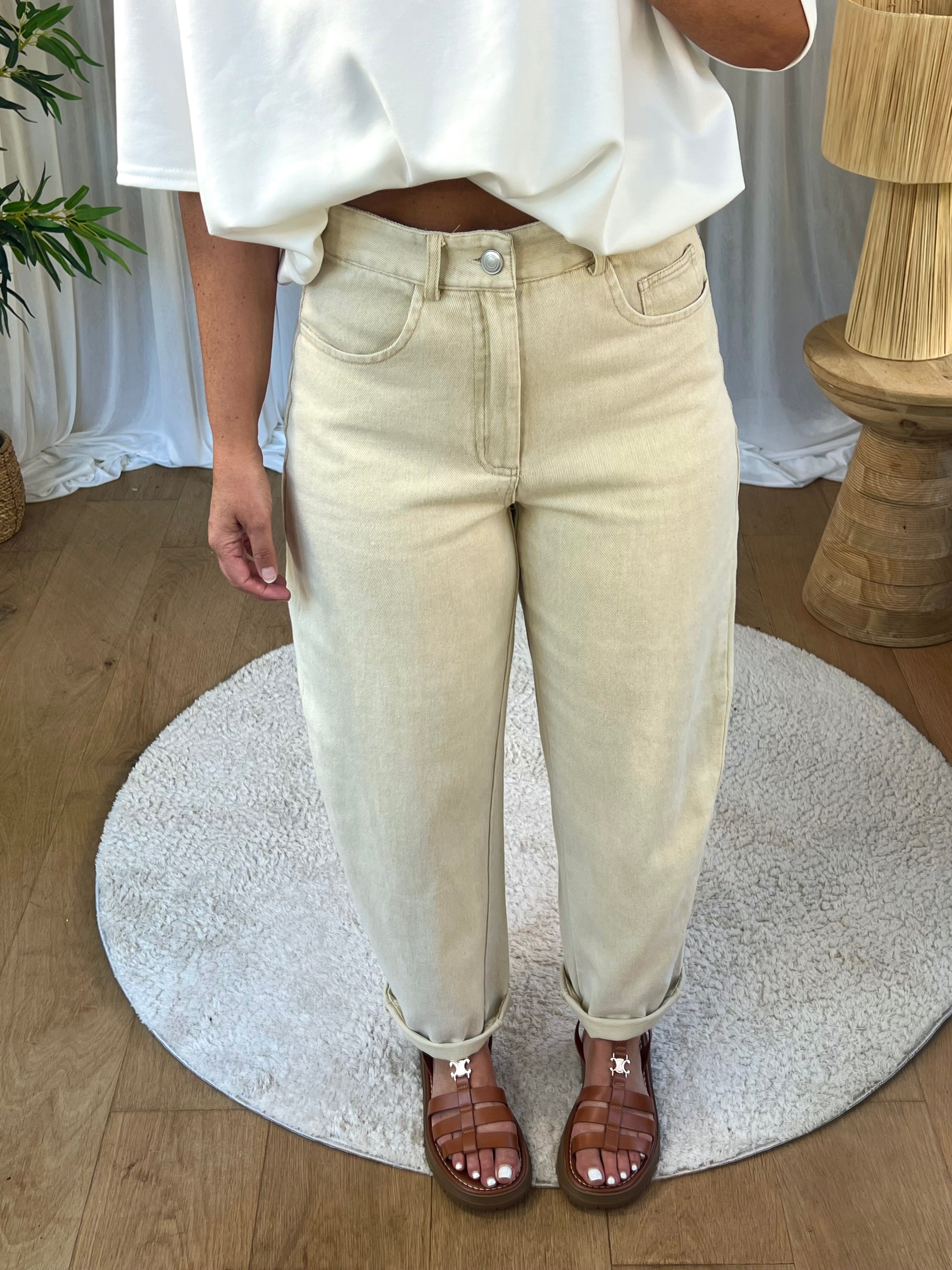 JEANS MOLY BEIGE
