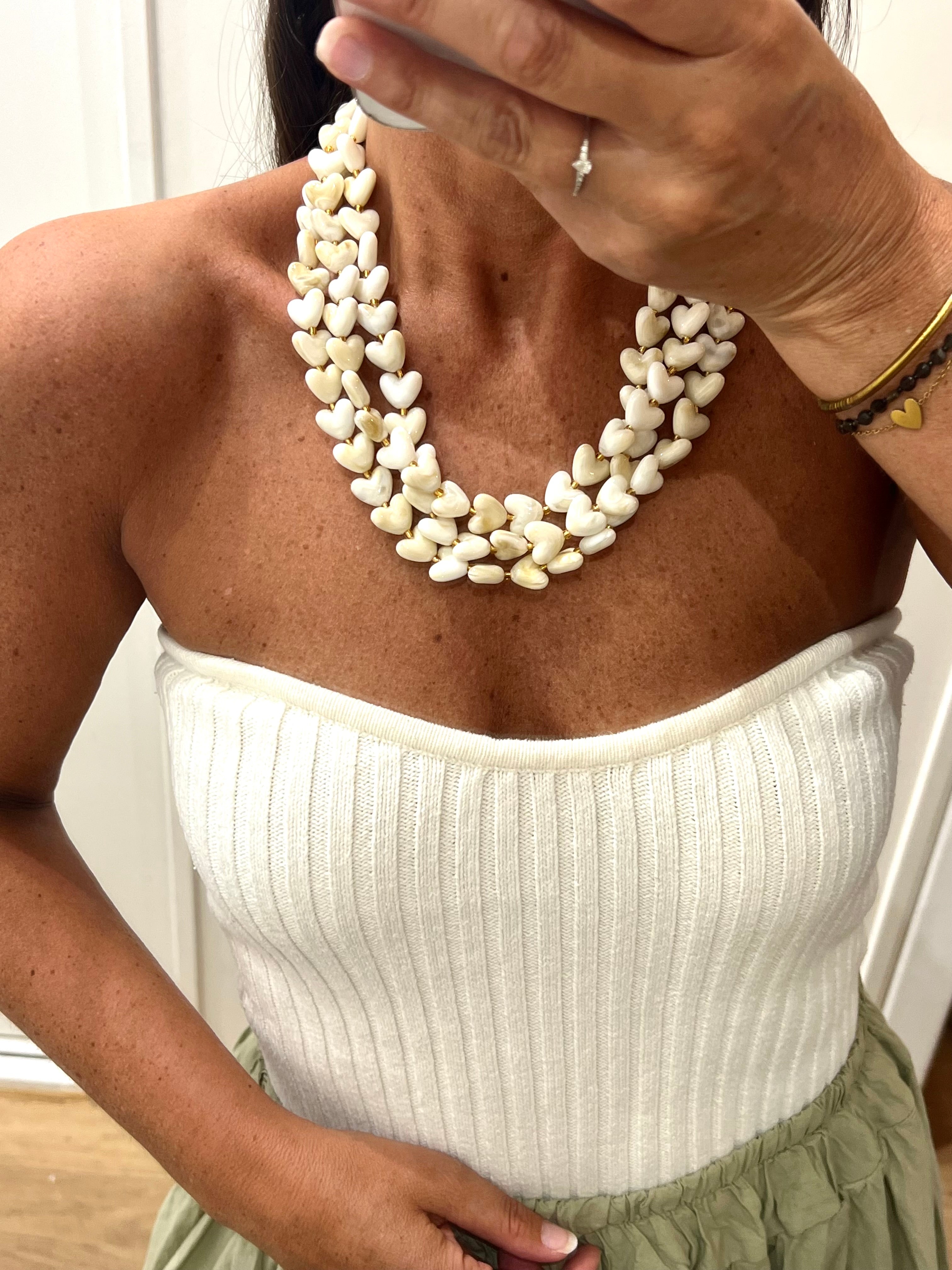 COLLIER TRIO COEURS