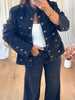 VESTE DENIM OFFICIER