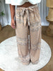 PANTALON BANDANA BEIGE