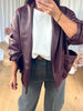 VESTE MILIE BORDEAU