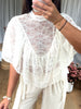 TOP FULL DENTELLE BLANC