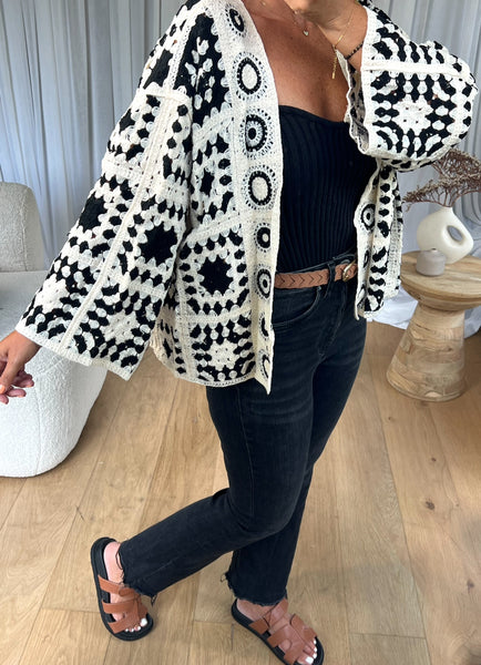 GILET CROCHET