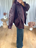 VESTE MILIE BORDEAU