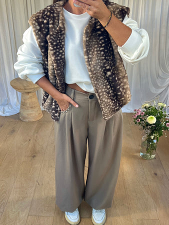GILET FOURRURE BAMBI