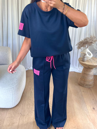 ENSEMBLE JOGGER PERFECT MARINE