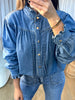 CHEMISE DENIM FROUFROU