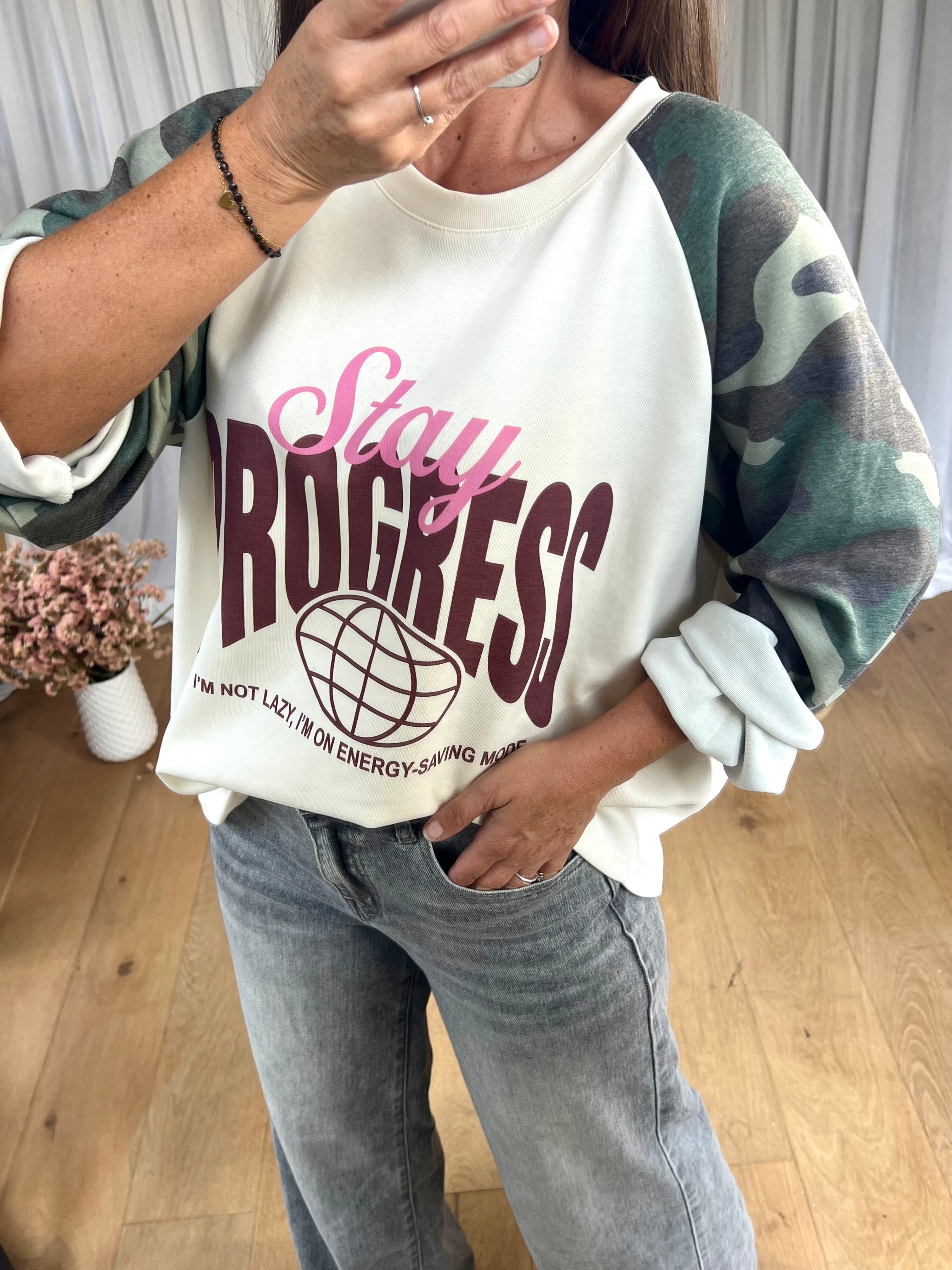 SWEAT LÉGER CAMOUFLAGE