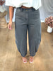 JEANS BALLON GRIS