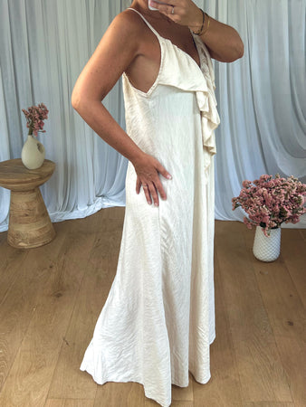 ROBE RYM ÉCRU