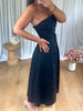 ROBE BUSTIER NOIR