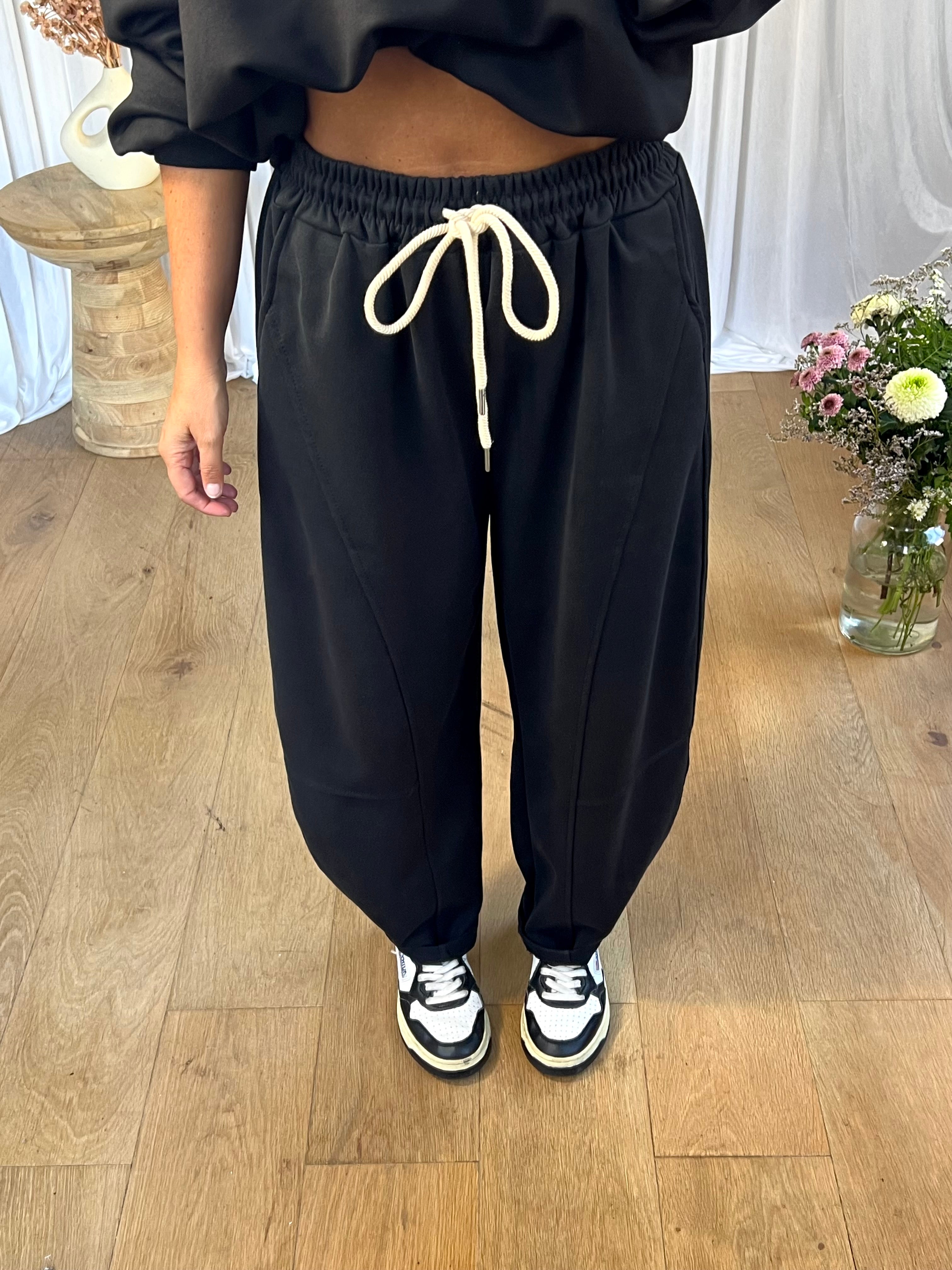 PANTALON JOGGER BARREL NOIR
