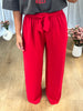 PANTALON STONE ROUGE