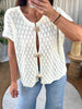 GILET AJOURÉ SOLEIL