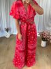ENSEMBLE BANDANA ROUGE