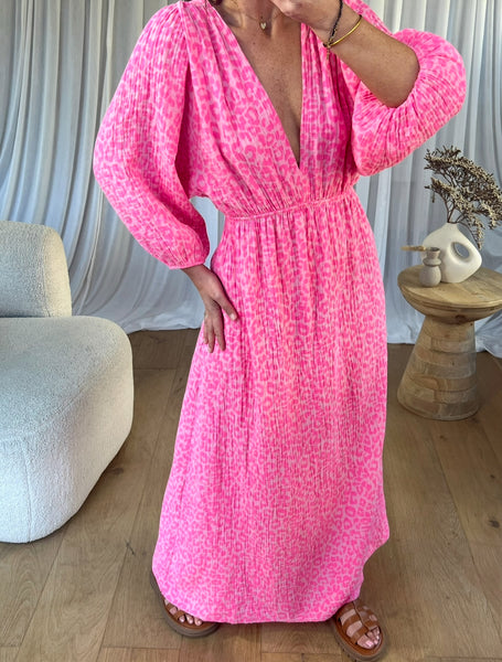 ROBE PINK FLUO