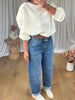 JEANS BARREL TAILLE RÉGLABLE