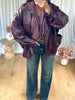 VESTE MILIE BORDEAU