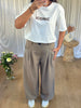 PANTALON RAPHAEL TAUPE