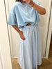 JUPE VICHY BLEU