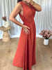 ROBE SOLANGE ROUILLE