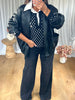 VESTE MILIE NOIR