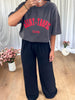 T-SHIRT SAINT TROPEZ CLUB GRIS
