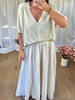 GILET LUREX BEIGE