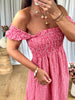 ROBE BRIGITTE ROUGE