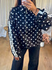 VESTE ZIPPÉE POIS