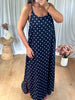 ROBE NAËL POIS NOIR