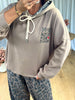 SWEAT CAPUCHE LÉOPARD