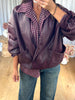 VESTE MILIE BORDEAU