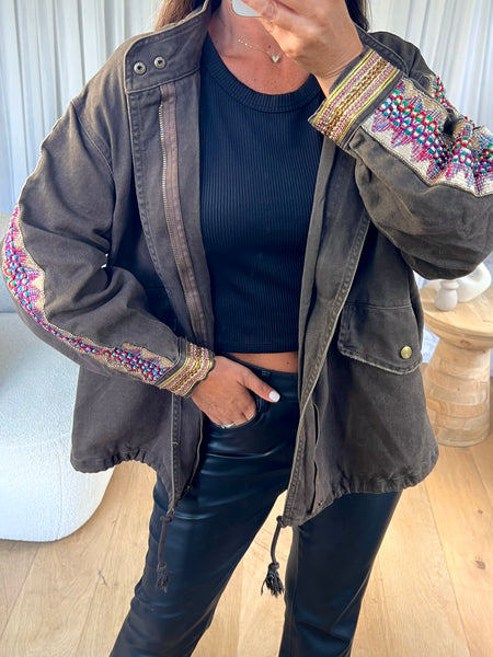 VESTE CYNTHIA CHOCO