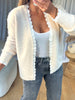 GILET DENTELLE BEIGE