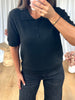 PULL POLO NOIR