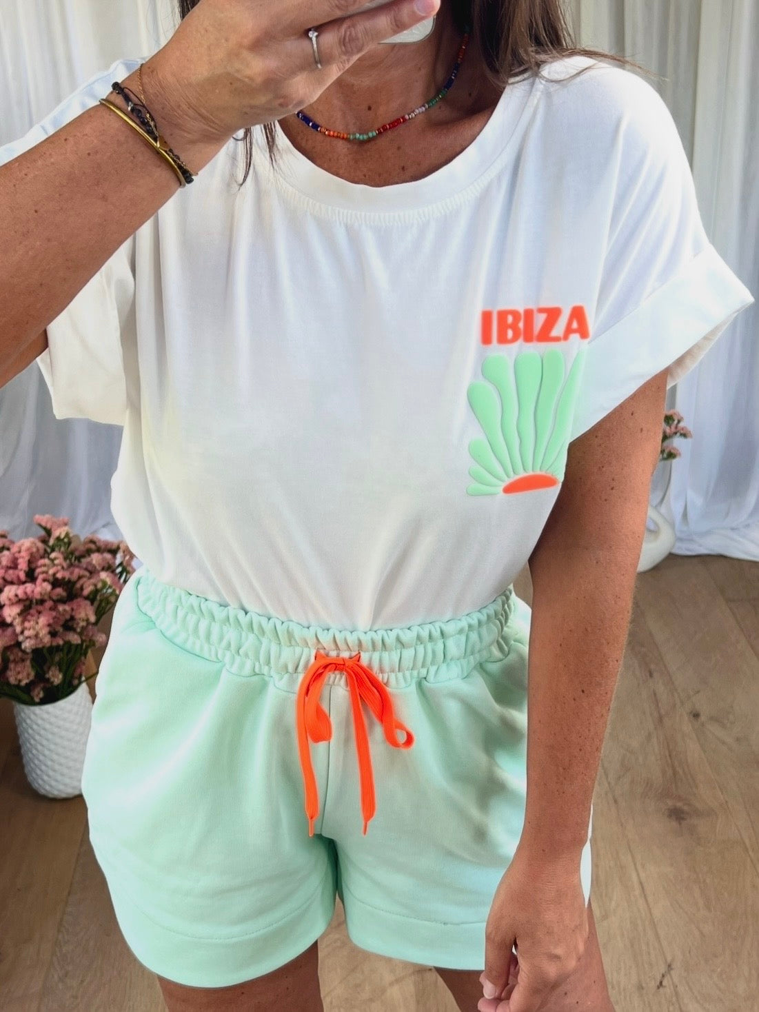 T-SHIRT IBIZA BLANC