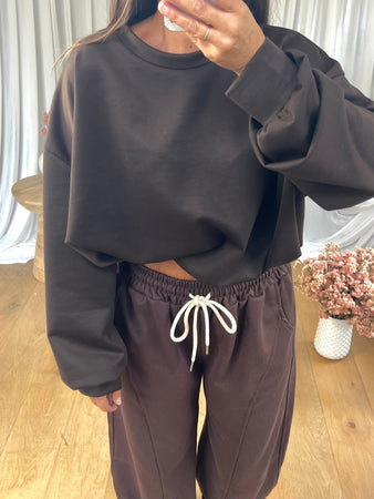 TOP BASILE MANCHES CHOCO